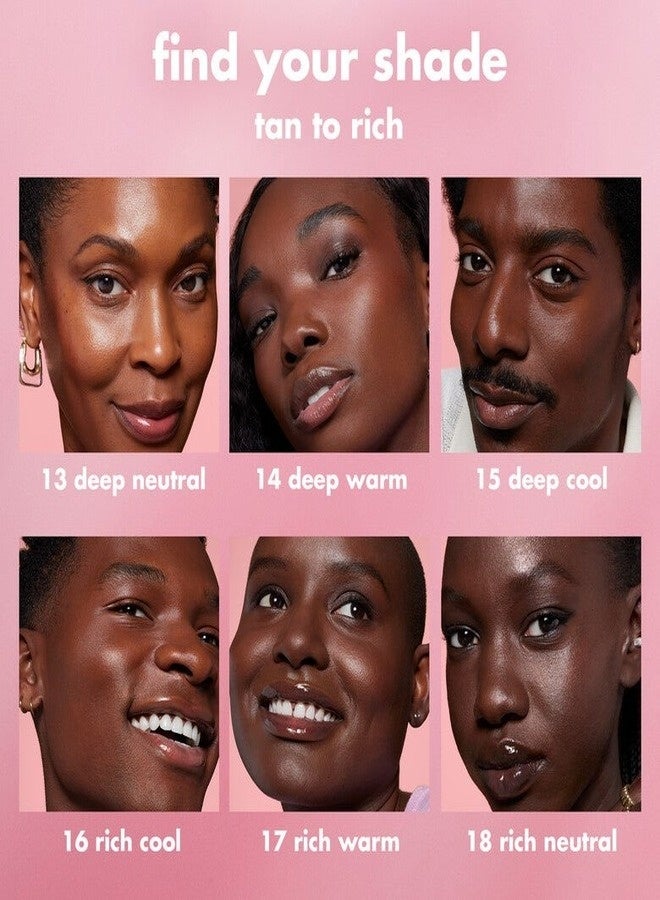 إلف قزم. كريم أساس هالو جلو سكين تينت بتغطية خفيفة بعامل حماية من الشمس 50 - 16، غني بالبرودة (غني بألوان تحتية رائعة) واقي شمسي معدني مرطب بلمسة نهائية ندية، 50 مل - Image 4